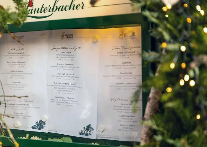 Restaurant Goldener Hirsch *